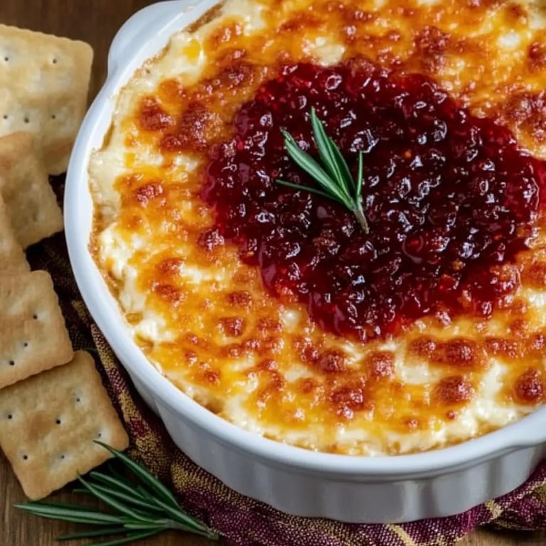 Red Pepper Jelly Appetizer Dip