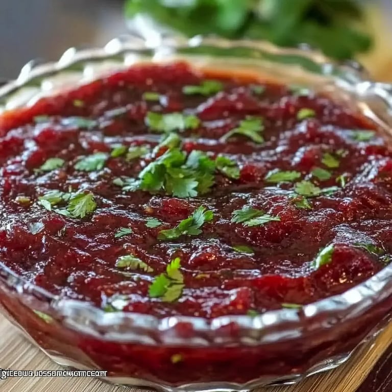 Cream Cheese Cranberry Dip