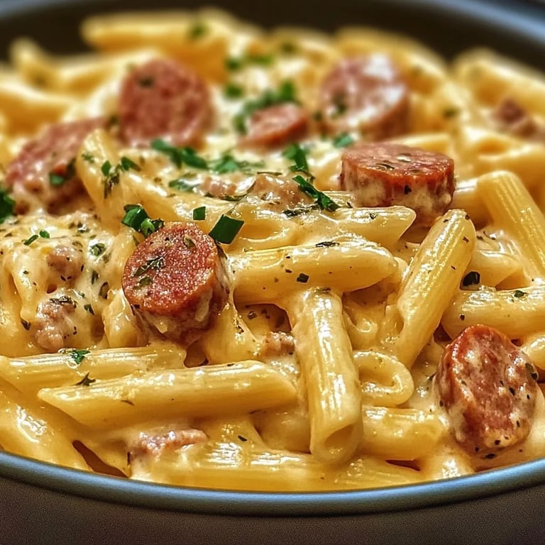 Creamy Smoked Sausage Pasta