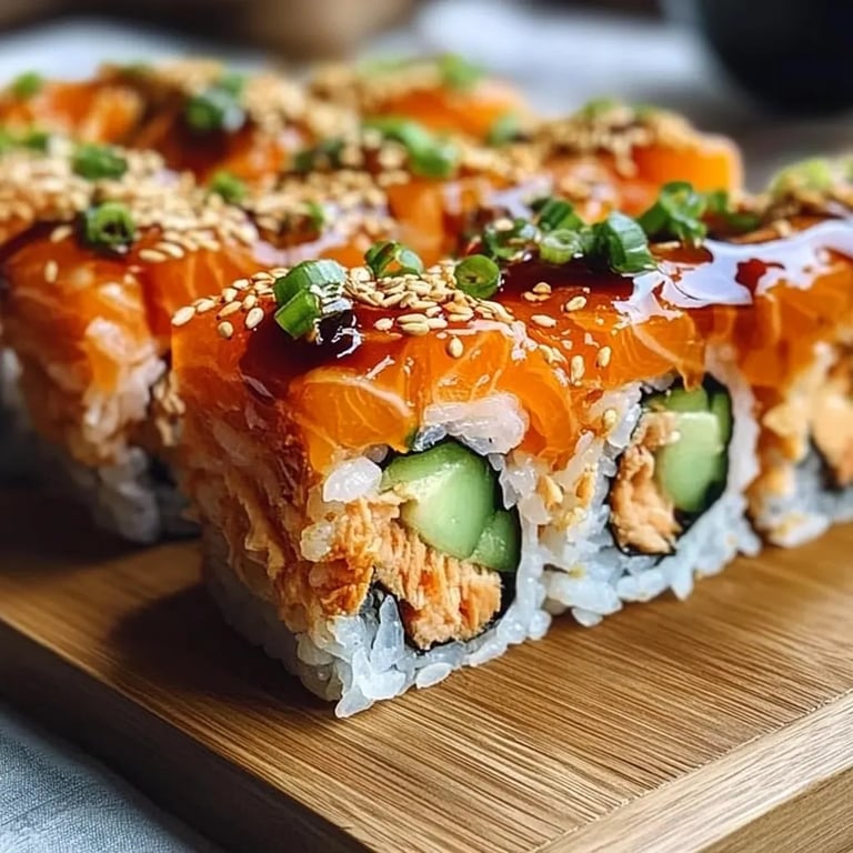 Viral Spicy Salmon Sushi Bake