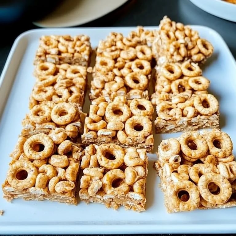 Easy No-Bake Cheerio and Peanut Butter Bars