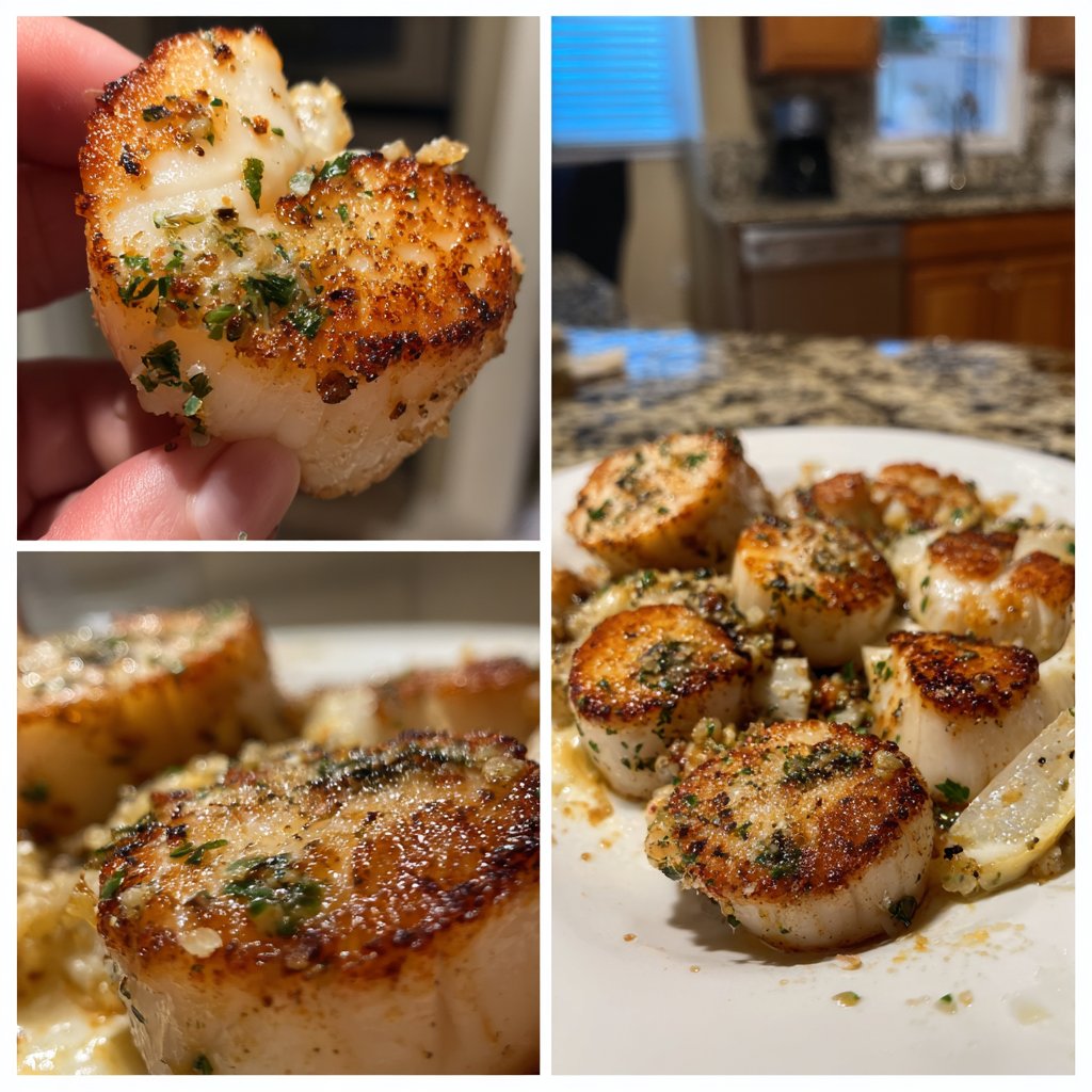 Easy Scallops Dinner