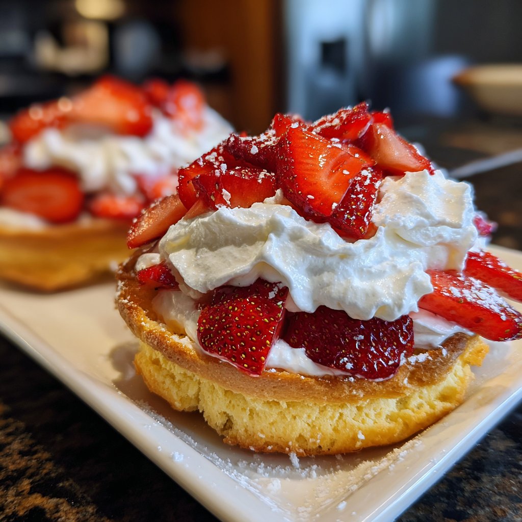 Valentines Treats Strawberry Shortcakes