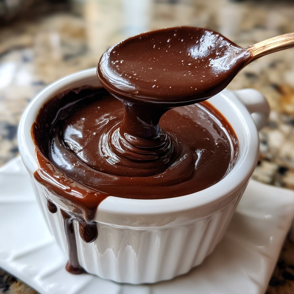 Rich Chocolate Sauce for Desserts
