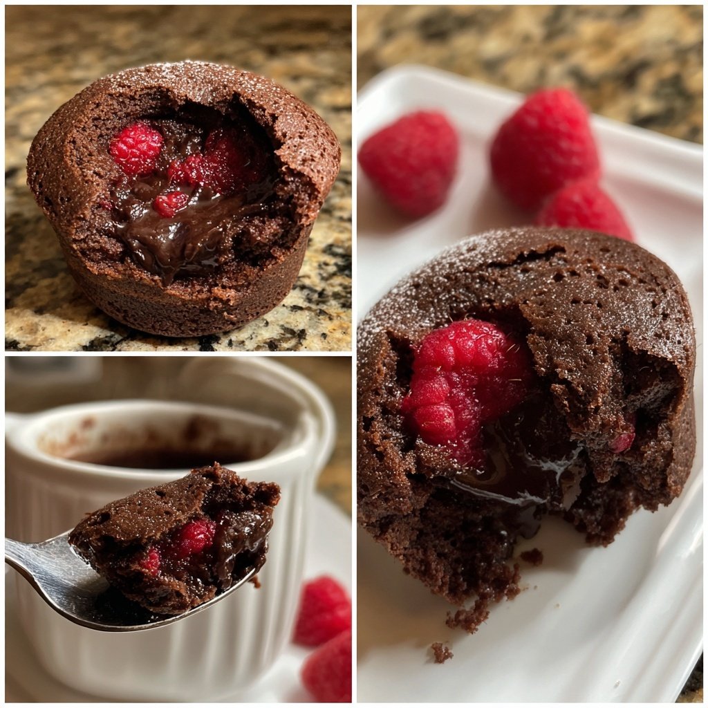 Chocolate Raspberry Soufflé