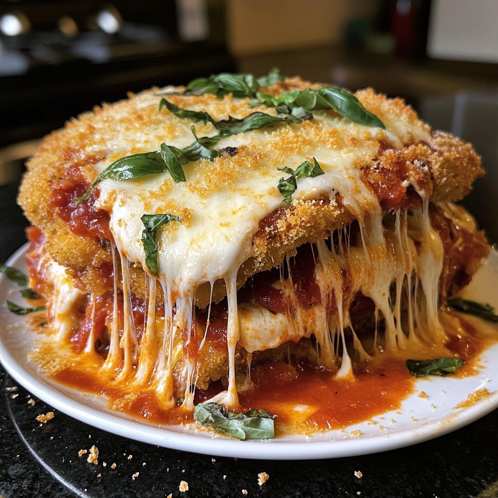 Homemade Chicken Parmesan Dinner Recipe
