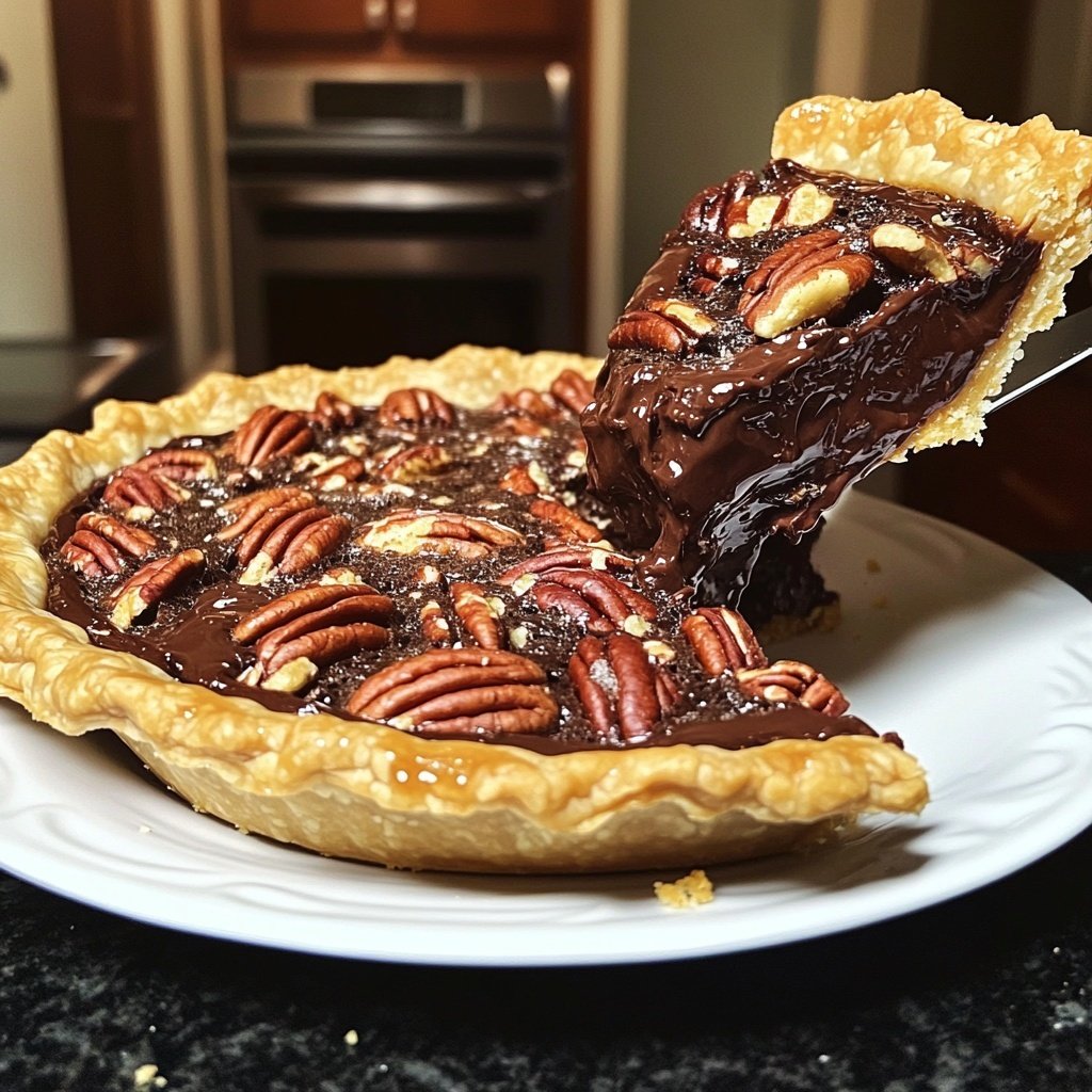 Texas Chocolate Pecan Pie