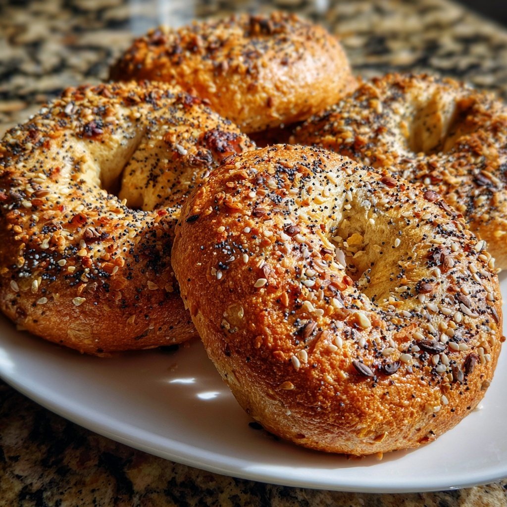 Protein Bagels With Almond Flour