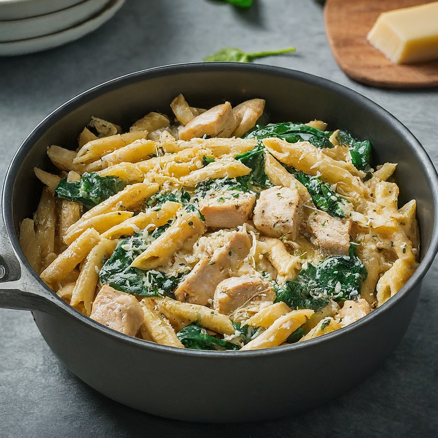 Quick and Creamy: One-Pot Chicken Alfredo